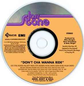 Joss Stone Don t Cha Wanna Ride 2004 CD Discogs