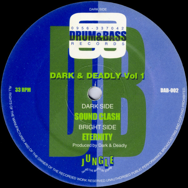 Dark & Deadly – Dark & Deadly Vol 1 (1995, Vinyl) - Discogs