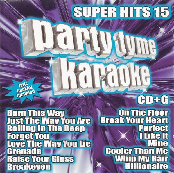 Unknown Artist – Party Tyme Karaoke - Super Hits 15 (2011, CD