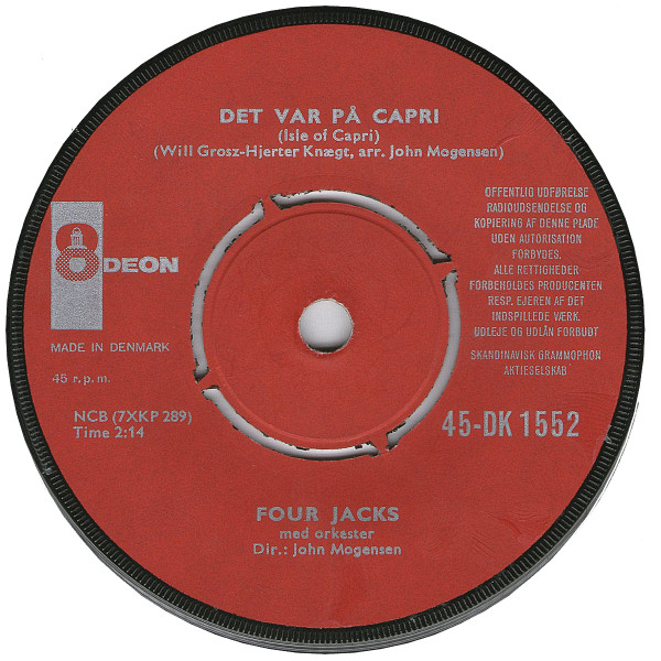 last ned album Four Jacks - Kom Til Alaska