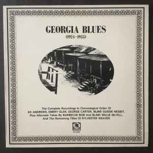 Various - Georgia Blues (1924-1935)