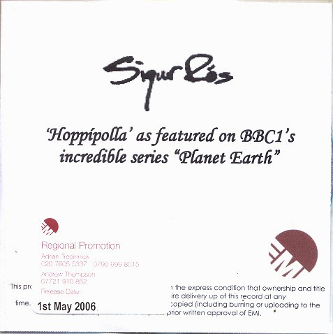Sigur Rós – Hoppípolla (2006, Vinyl) - Discogs