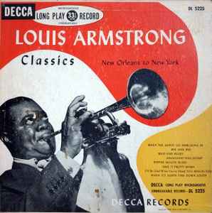 Louis Armstrong And His Orchestra Vinyl Record Albums