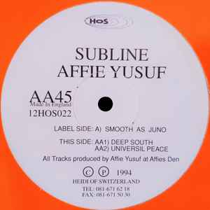 Affie Yusuf - Subline