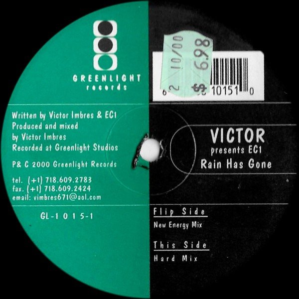 télécharger l'album Victor Presents EC1 - Rain Has Gone