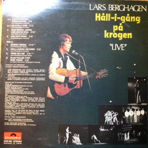 télécharger l'album Lars Berghagen - Håll i gång På Krogen Live