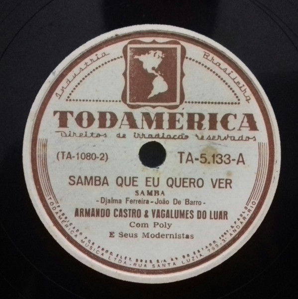 lataa albumi Armando Castro, Vagalumes Do Luar - Samba Que Eu Quero Ver Jangadeiro Cearence