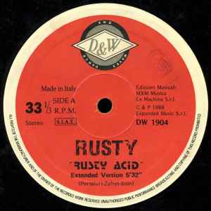 Rusty - Rusty Acid album cover