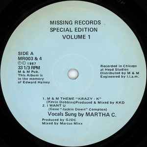 Missing Records Special Edition Volume 1 - Various