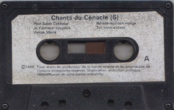 ladda ner album Chorale Du Cénacle Chorus - Chants Du Cénacle 5