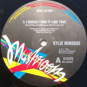 Kylie Minogue - I Guess I Like It Like That album cover