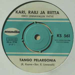 Kari Kuuva - Tango Pelargonia album cover