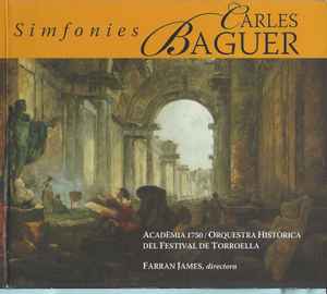 Portada de album Carlos Baguer - Simfonies