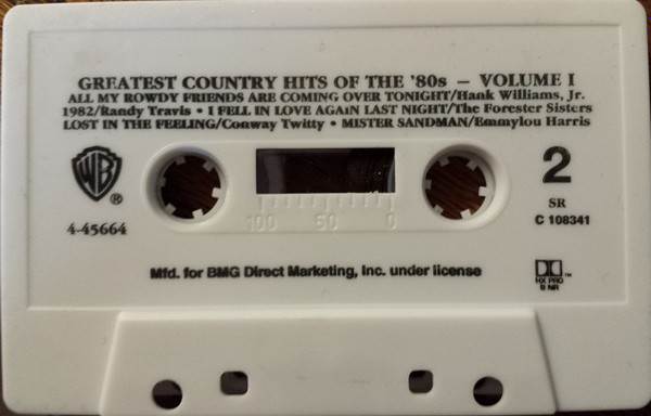 Album herunterladen Various - Greatest Country Hits Of The 80s Volume I