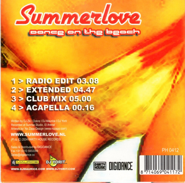 baixar álbum Summer Love - Dance On The Beach