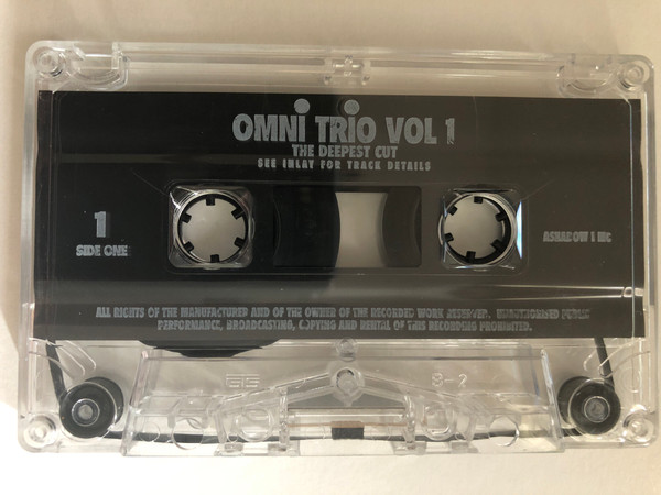 Omni Trio – The Deepest Cut Vol 1 (1995, Cassette) - Discogs