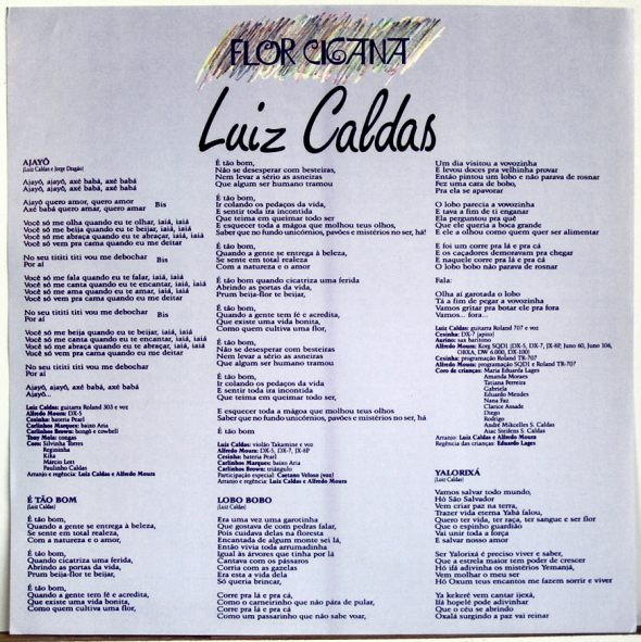 last ned album Luiz Caldas - Flor Cigana