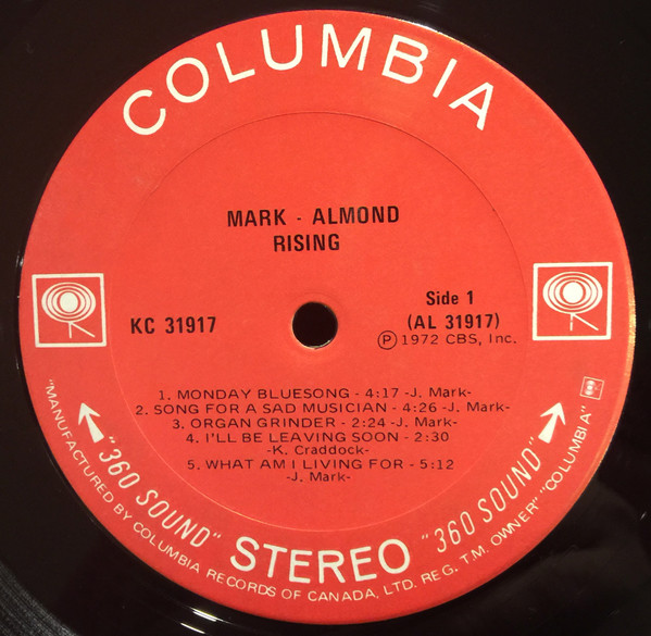 Mark-Almond - Rising | Columbia (KC 31917) - 6