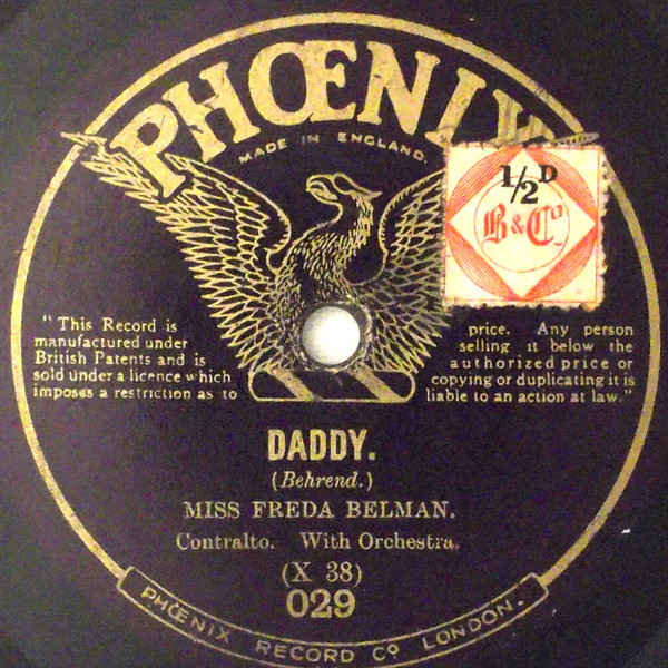 lataa albumi Miss Freda Belman - The Rosary Daddy