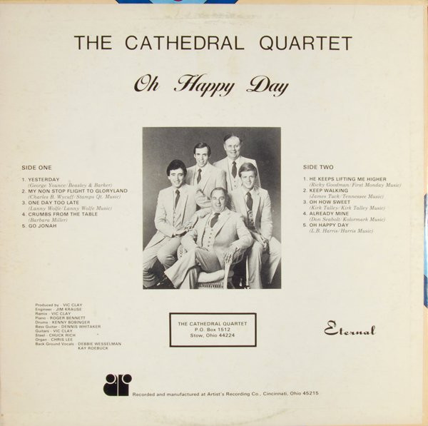 baixar álbum The Cathedrals - Oh Happy Day