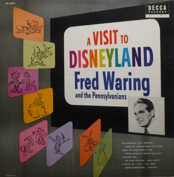 last ned album Fred Waring & The Pennsylvanians - A Visit To Disneyland