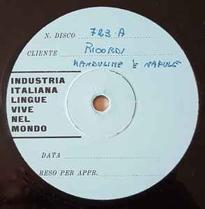 Iller Pattacini - Manduline 'E Napule album cover