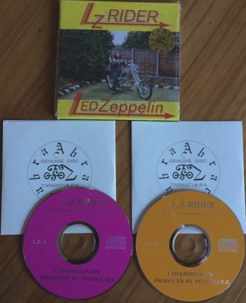 Led Zeppelin – LZ Rider (1995, Yellow Cover, CD) - Discogs