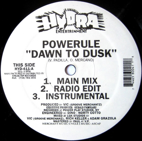 Powerule - Dawn To Dusk | Releases | Discogs