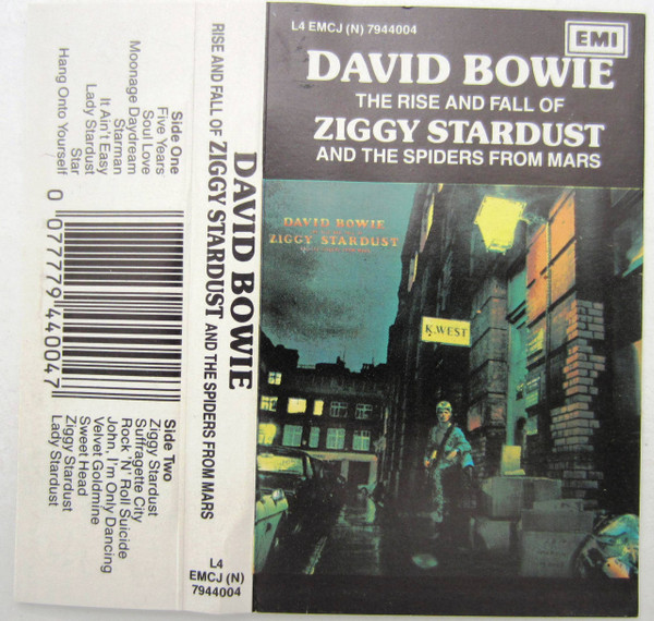 David Bowie The Rise And Fall Of Ziggy Stardust And The Spiders From Mars 1990 Cassette 0047