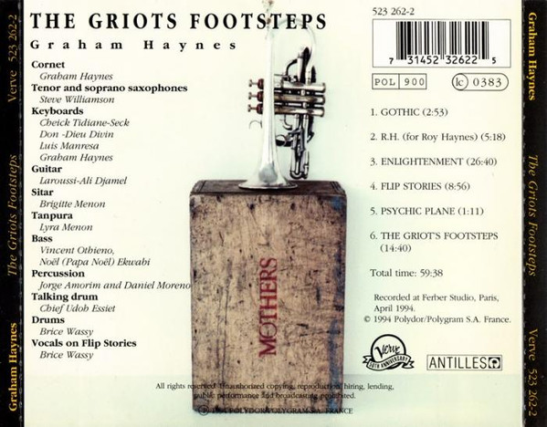 descargar álbum Graham Haynes - The Griots Footsteps