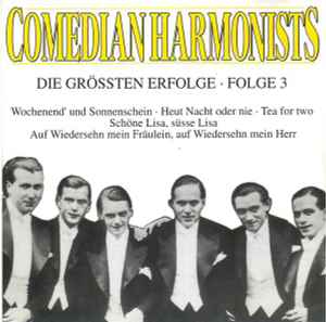 Comedian Harmonists - Die Grössten Erfolge - Folge 3 album cover