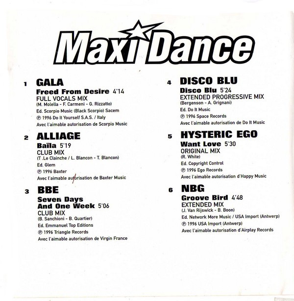 ladda ner album Various - Maxi Dance 5