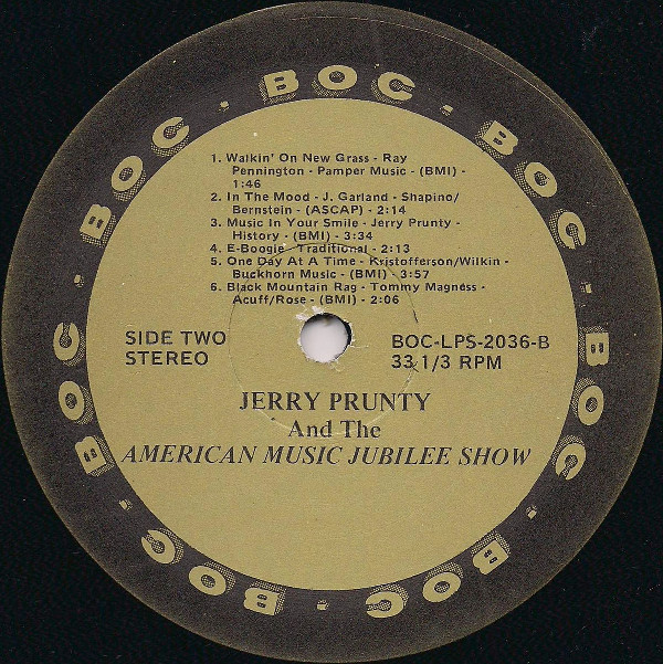 Album herunterladen Jerry Prunty - Country Jubilee Show