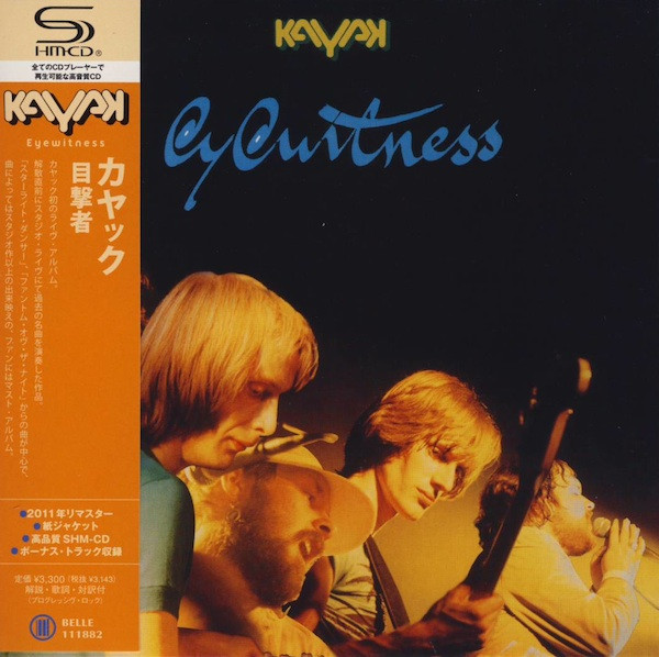 Kayak – Eyewitness (2011, Paper Sleeve, SHM-CD, CD) - Discogs