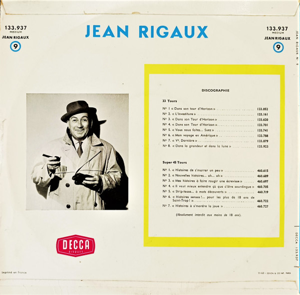 baixar álbum Jean Rigaux - N 9 en avant URSS