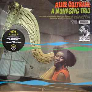 Alice Coltrane - A Monastic Trio album cover