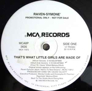 Raven Symone - That's What Little Girls Are Made Of album cover