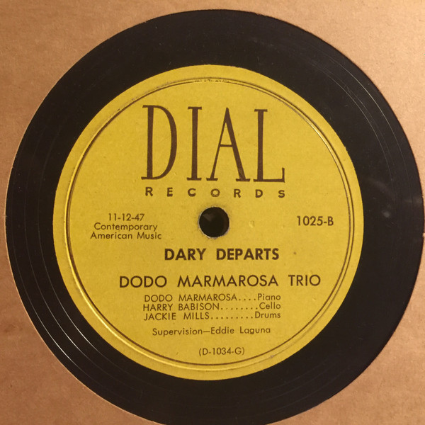 last ned album Dodo Marmarosa Trio - Lover Dary Departs