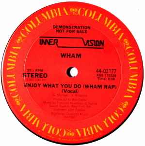 Wham! - Enjoy What You Do (Wham Rap) album cover