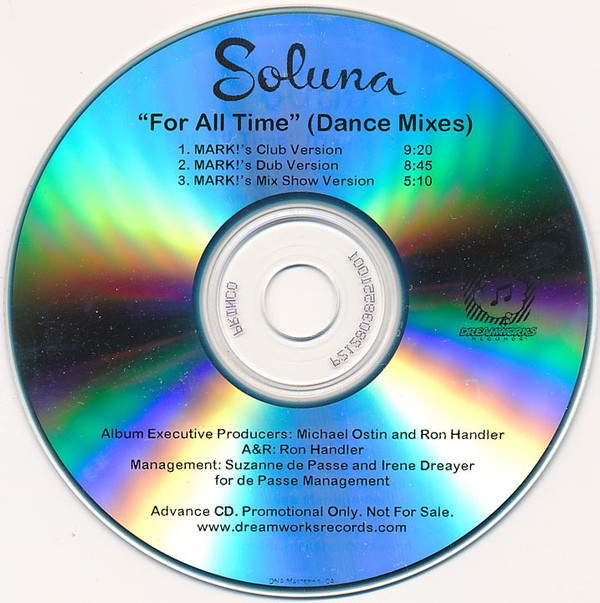 télécharger l'album Soluna - For All Time Dance Mixes