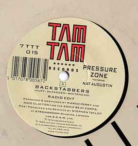 Pressure Zone - Backstabbers album cover