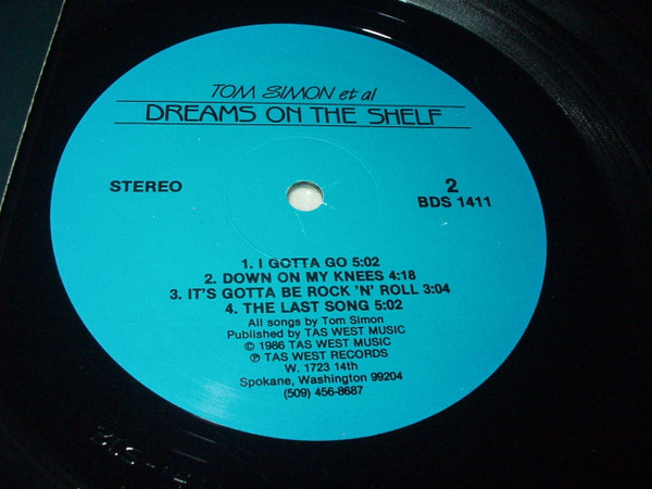 lataa albumi Tom Simon - Dreams On The Shelf