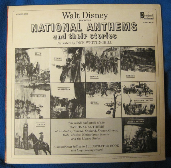 ladda ner album Walt Disney - National Anthems And Their Stories