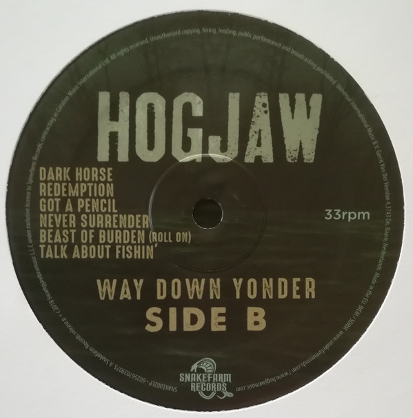 Album herunterladen Hogjaw - Way Down Yonder