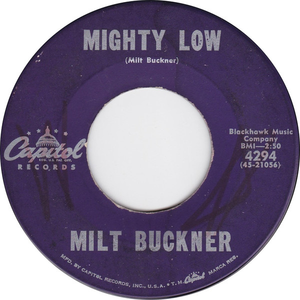 Milt Buckner – Mighty Low (1959, Vinyl) - Discogs