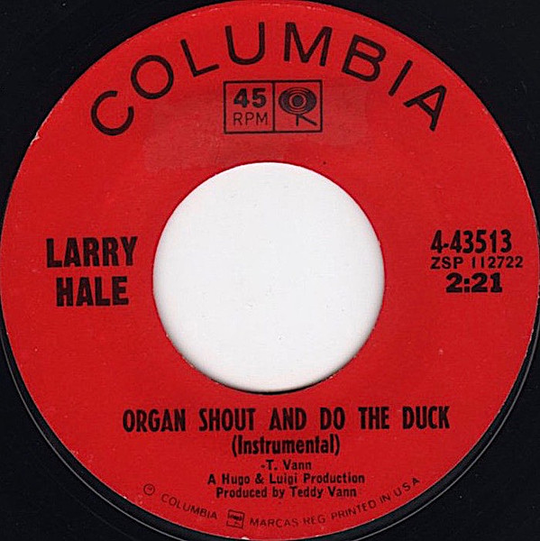 baixar álbum Larry Hale - Shout And Do The Duck Organ Shout And Do The Duck Instrumental