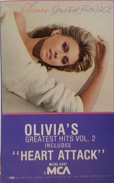 Olivia Newton-John – Olivia's Greatest Hits Vol. 2 (1982, Vinyl