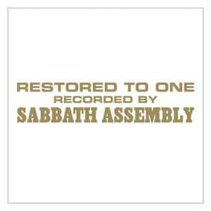 Sabbath Assembly – Quaternity (2014, CD) - Discogs