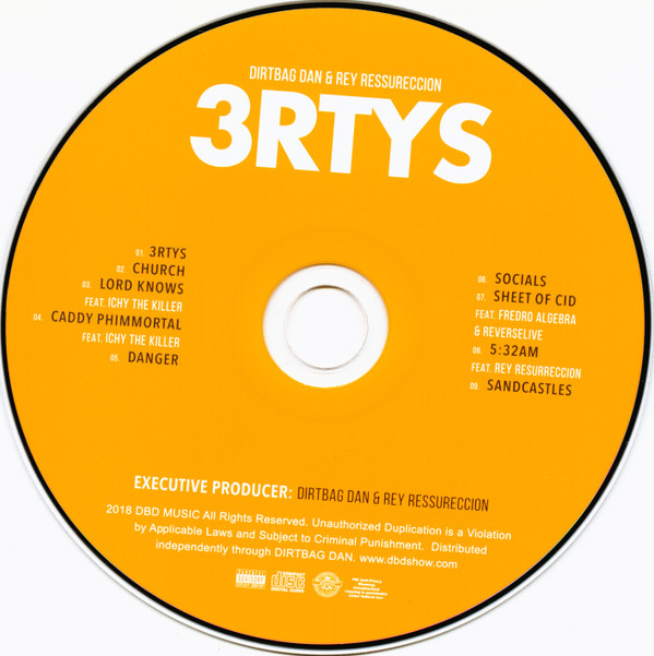 ladda ner album Dirtbag Dan & Rey Resurreccion - 3RTYS