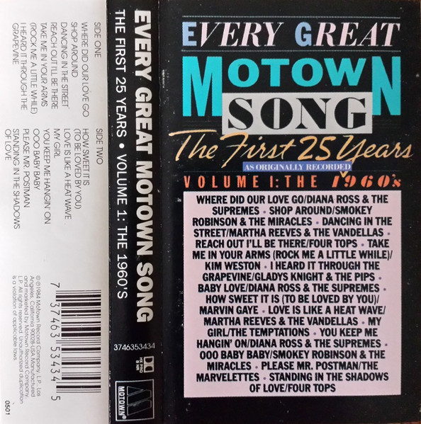 Every Great Motown Song: The First 25 Years As Originally Recorded